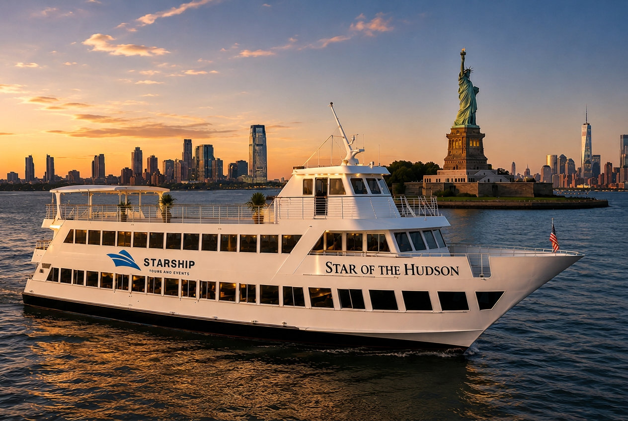 Star of the Hudson luxury yacht charter in NYC