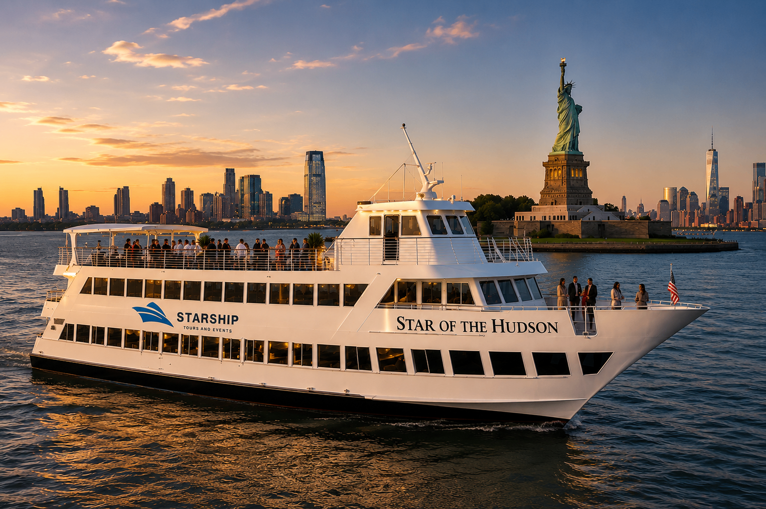Star of the Hudson luxury yacht charter in NYC